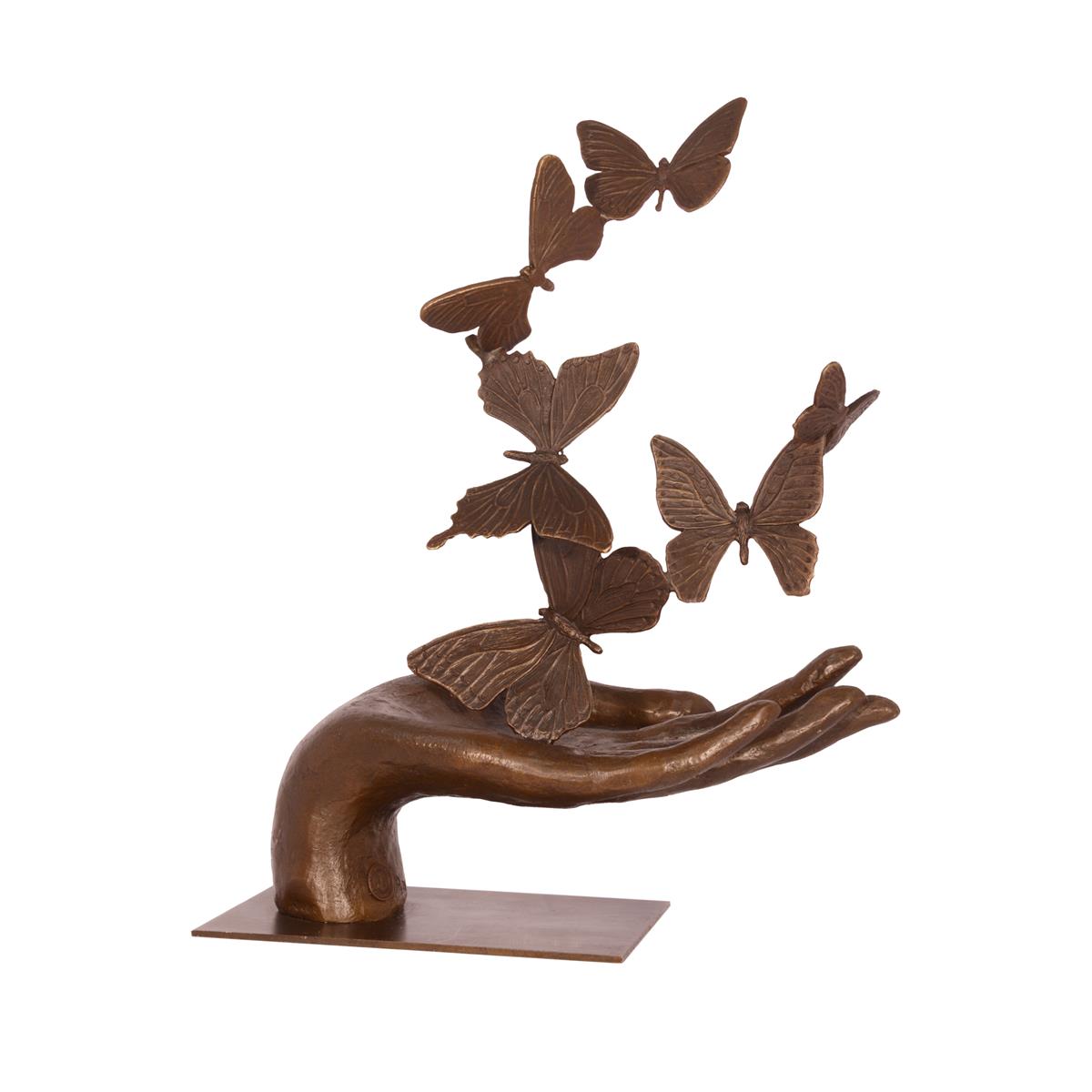 BRONZEN\u0020BEELD\u0020VAN\u0020EEN\u0020HAND\u0020DIE\u0020VLINDERS\u0020LOSLAAT