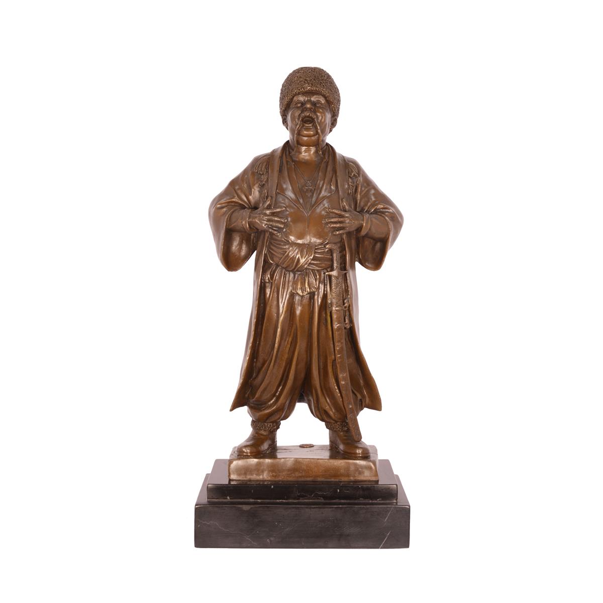 A\u0020BRONZE\u0020SCULPTURE\u0020OF\u0020A\u0020COSSACK