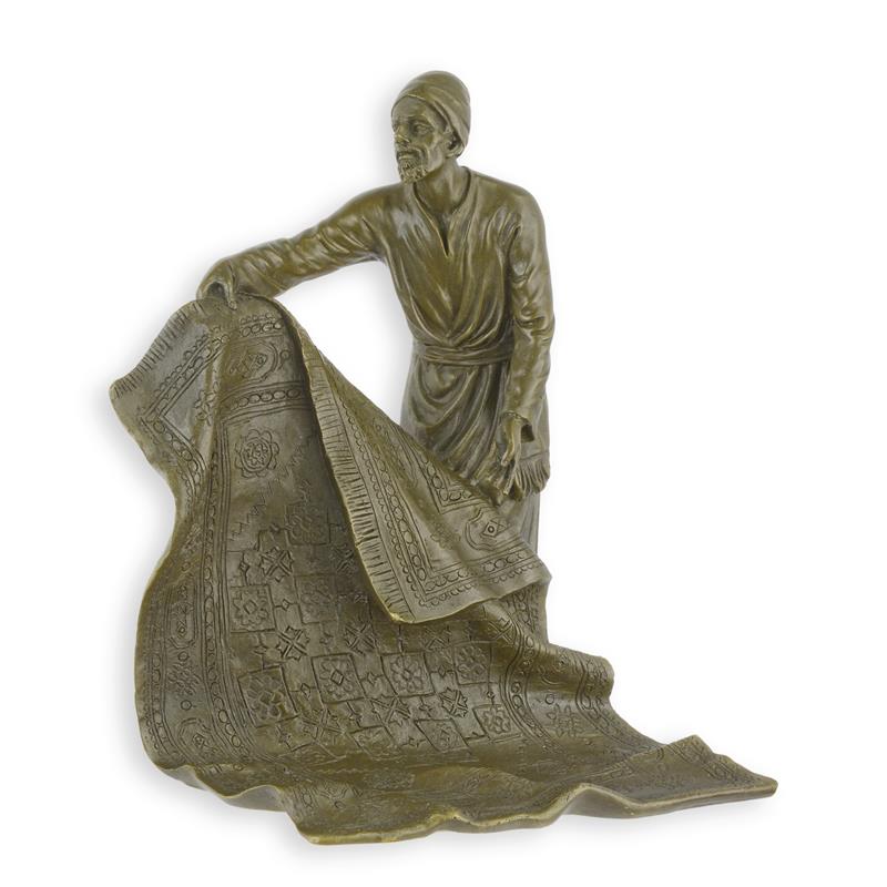 A\u0020BRONZE\u0020SCULPTURE\u0020OF\u0020AN\u0020ARAB\u0020CARPET\u0020SELLER