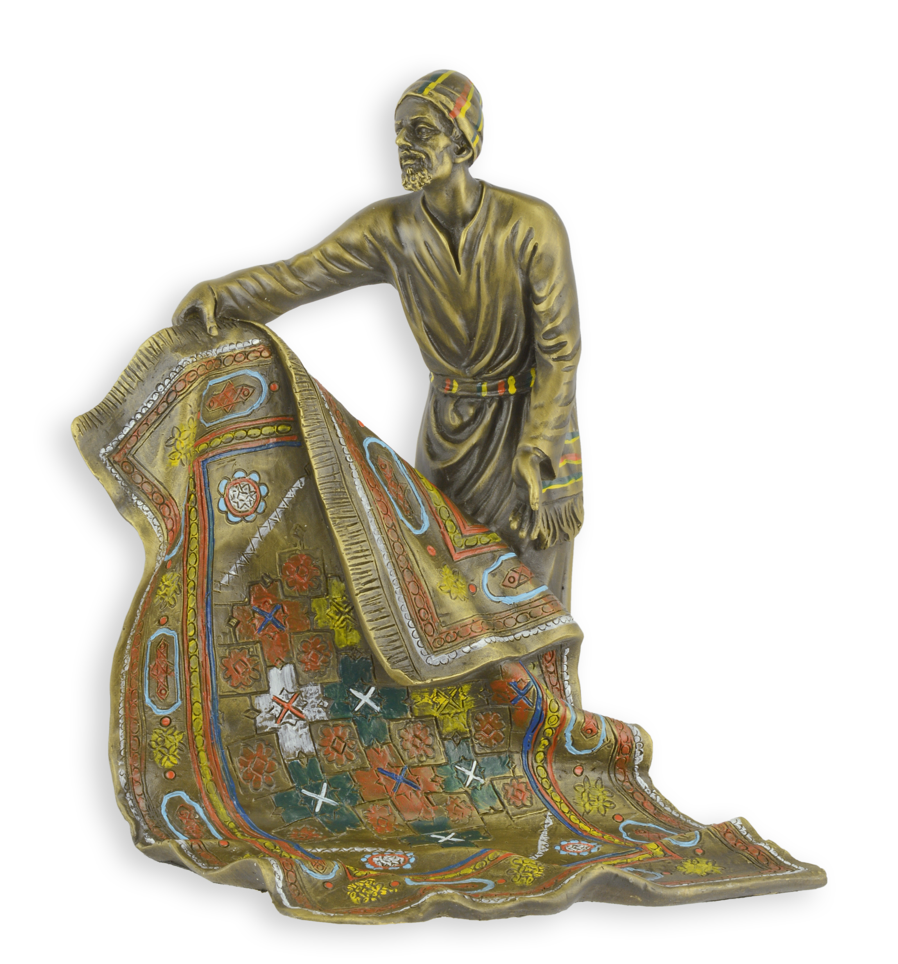 A\u0020BRONZE\u0020SCULPTURE\u0020OF\u0020AN\u0020ARAB\u0020CARPET\u0020SELLER