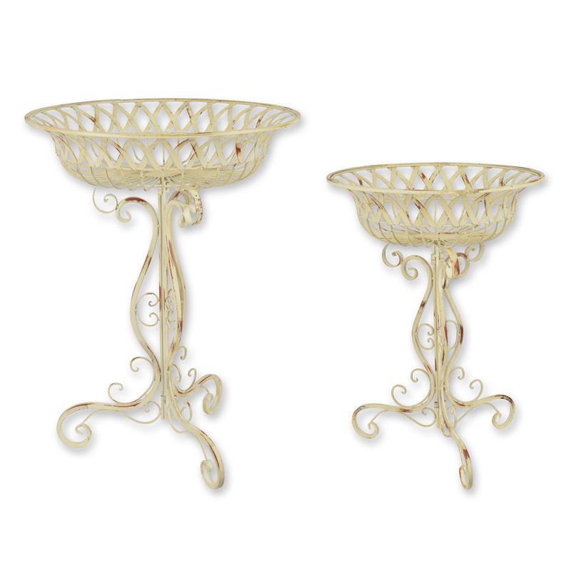 A\u0020PAIR\u0020OF\u0020IRON\u0020PLANTERS\u0020ON\u0020STAND