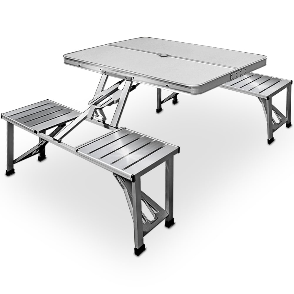 Campingtafel\u0020aluminium\u0020voor\u00204\u0020personen\u0020opvouwbar