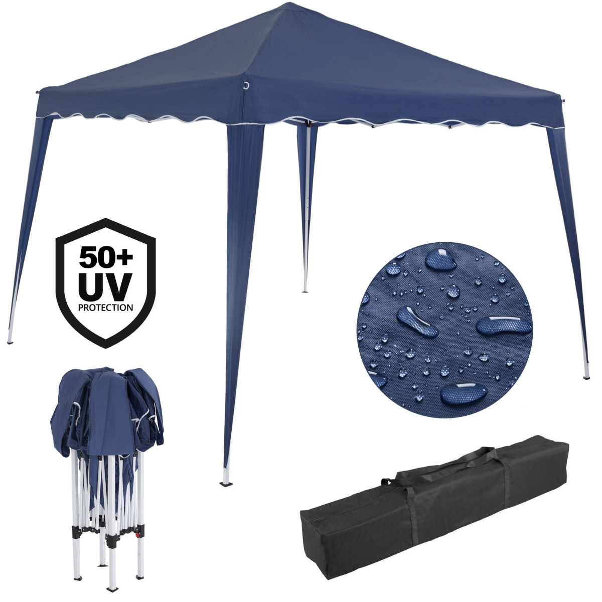 Vouwbare\u0020Partytent\u0020Capri\u00203x3m\u0020Donkerblauw Vouwbare\u0020Partytent\u0020Capri\u00203x3m\u0020Donkerblauw