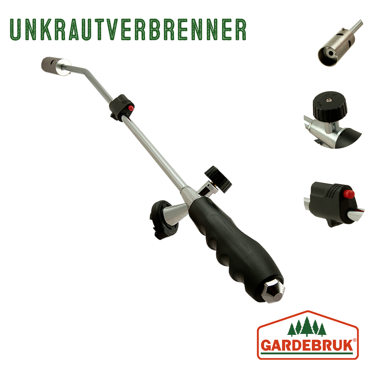 Onkruidbrander\u0020Zwart\u002FZilver\u002080x9cm Onkruidbrander\u0020Zwart\u002FZilver\u002080x9cm