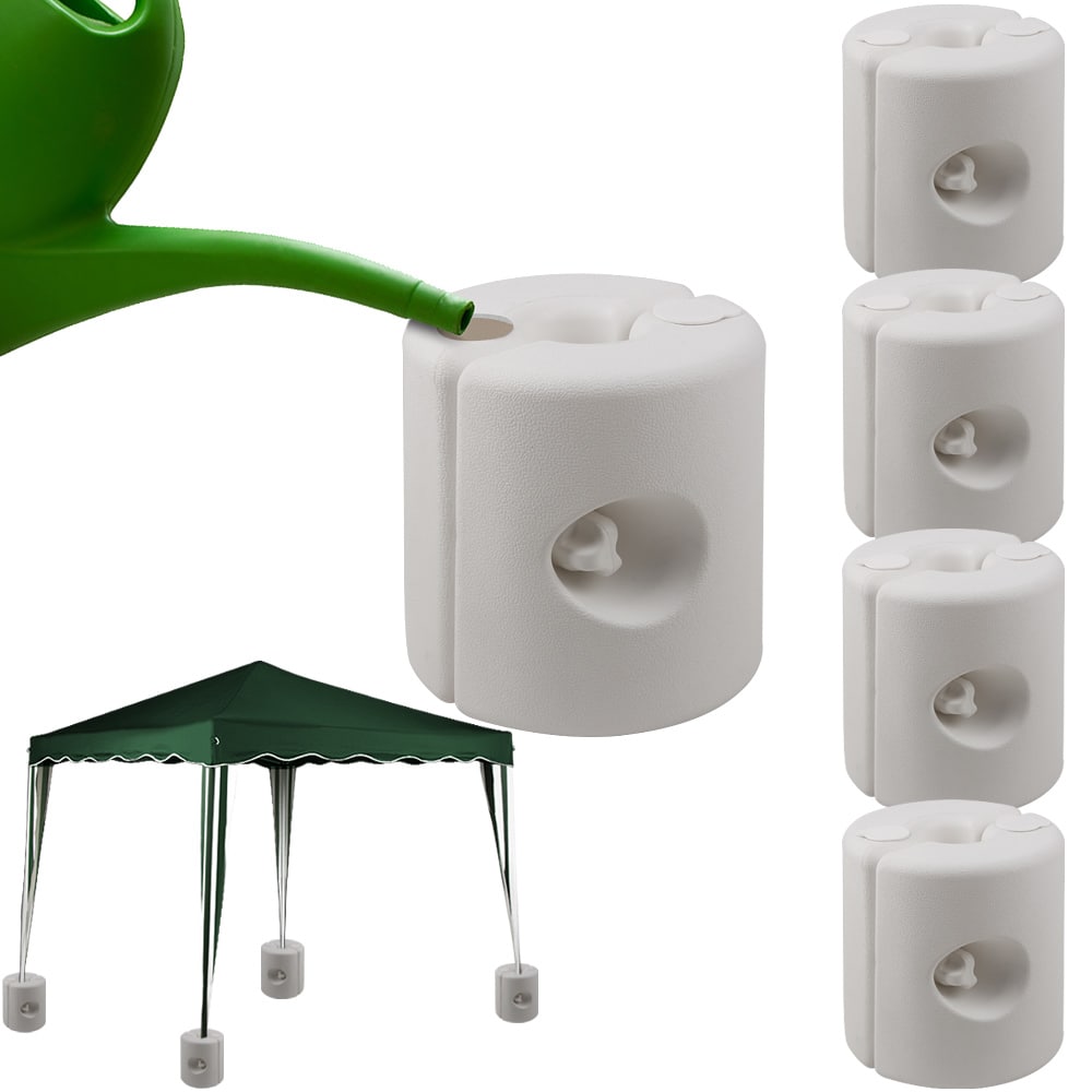 Partytent\u0020verzwaringsset\u0020van\u00204\u0020stuks,\u0020kleur\u0020wit