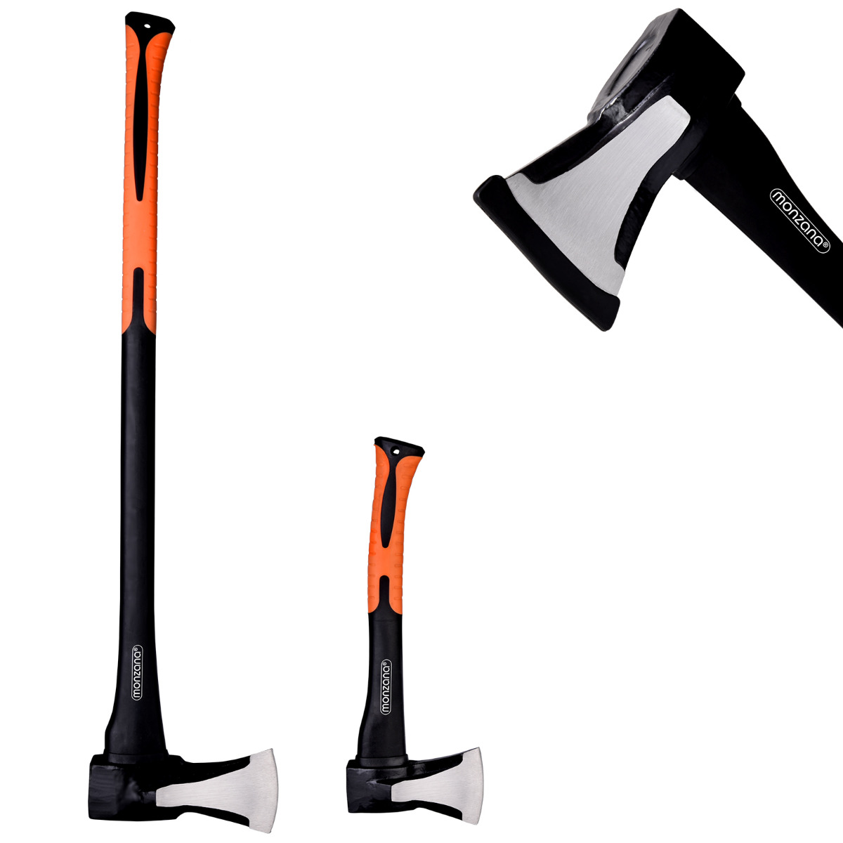 Kliefhamer\u00202,5kg\u0020en\u0020hakbijl\u002037cm\u0020met\u0020fiber\u0020steel\u0020set\u0020van\u00202\u0020stuks