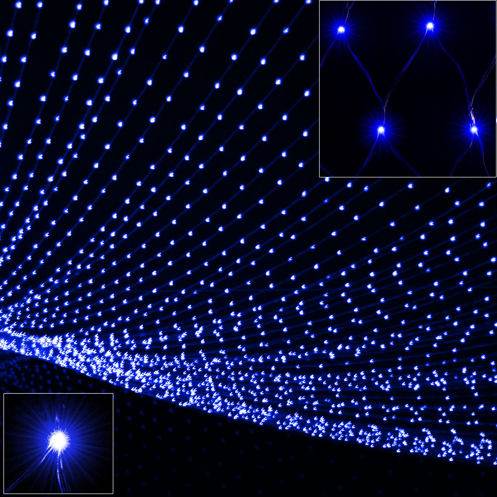 Lichtketting\u0020blauw\u0020100\u0020LED\u0027s\u0020120x120cm\u0020voor\u0020binnen\u0020of\u0020buiten
