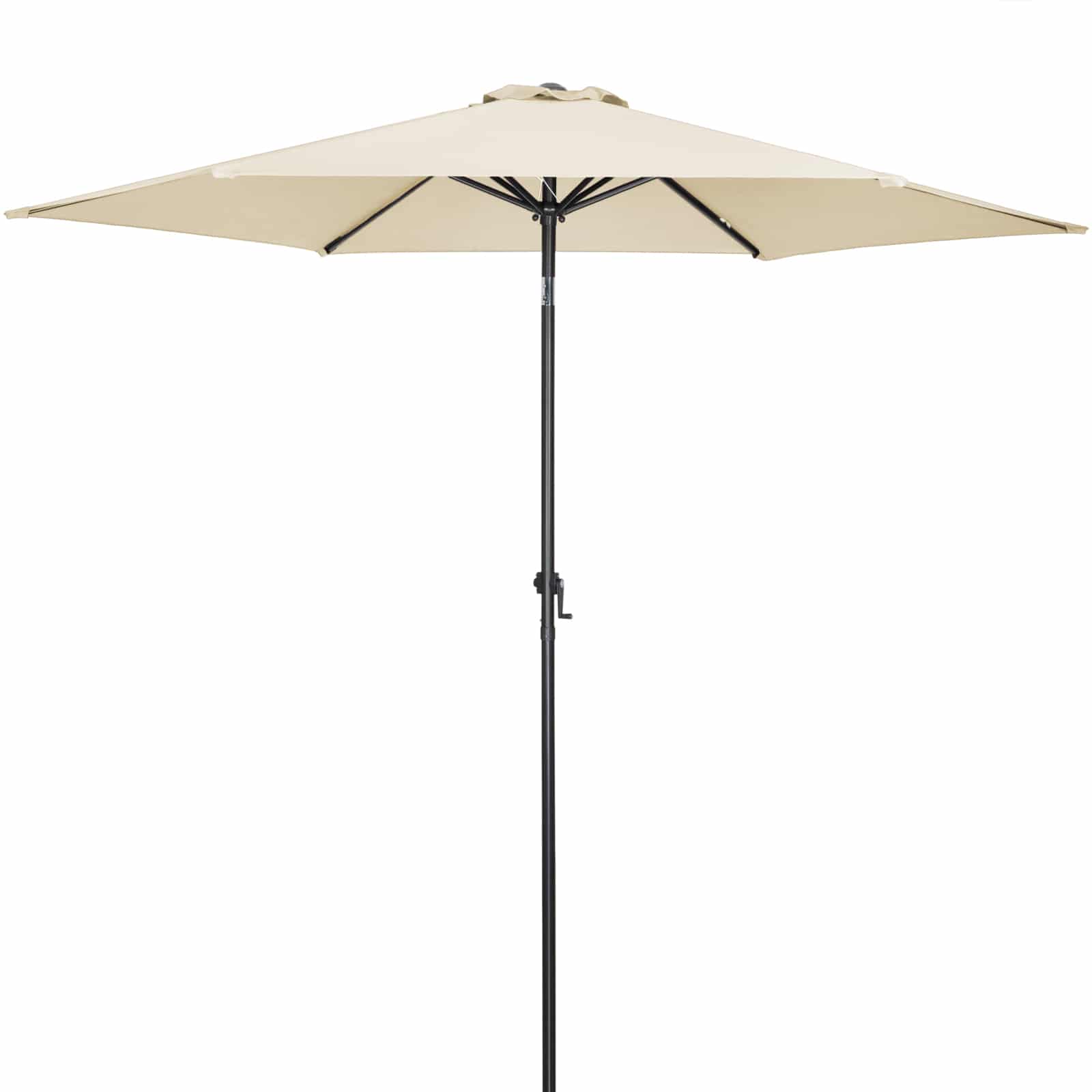 Parasol\u0020Beige\u0020Aluminium\u0020\u00D8300cm\u0020UV\u002Dbescherming\u002080\u002B