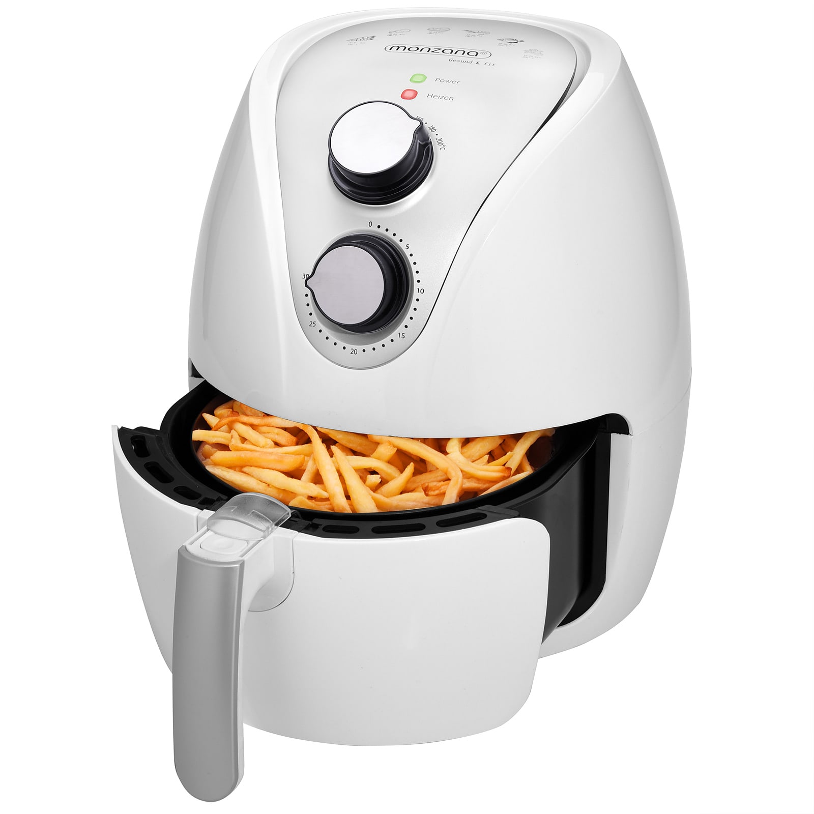 Heteluchtfriteuse\u00209in1\u0020Wit\u0020incl\u0020receptenboekje\u00201500W
