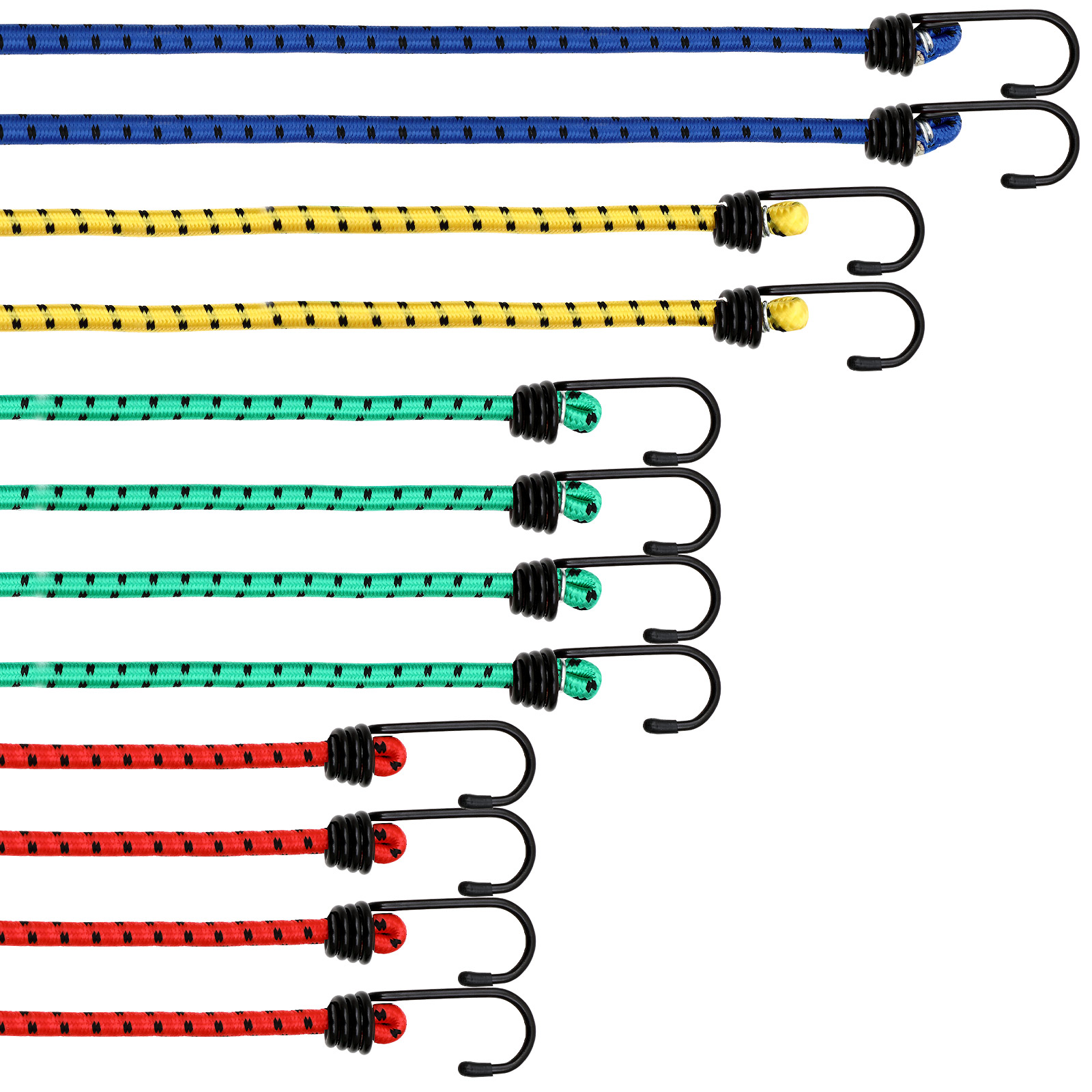 Bagagespin\u0020Met\u0020Haken\u002012\u0020stuks\u0020Elastiek\u002FMetaal\u002030\u002D95cm