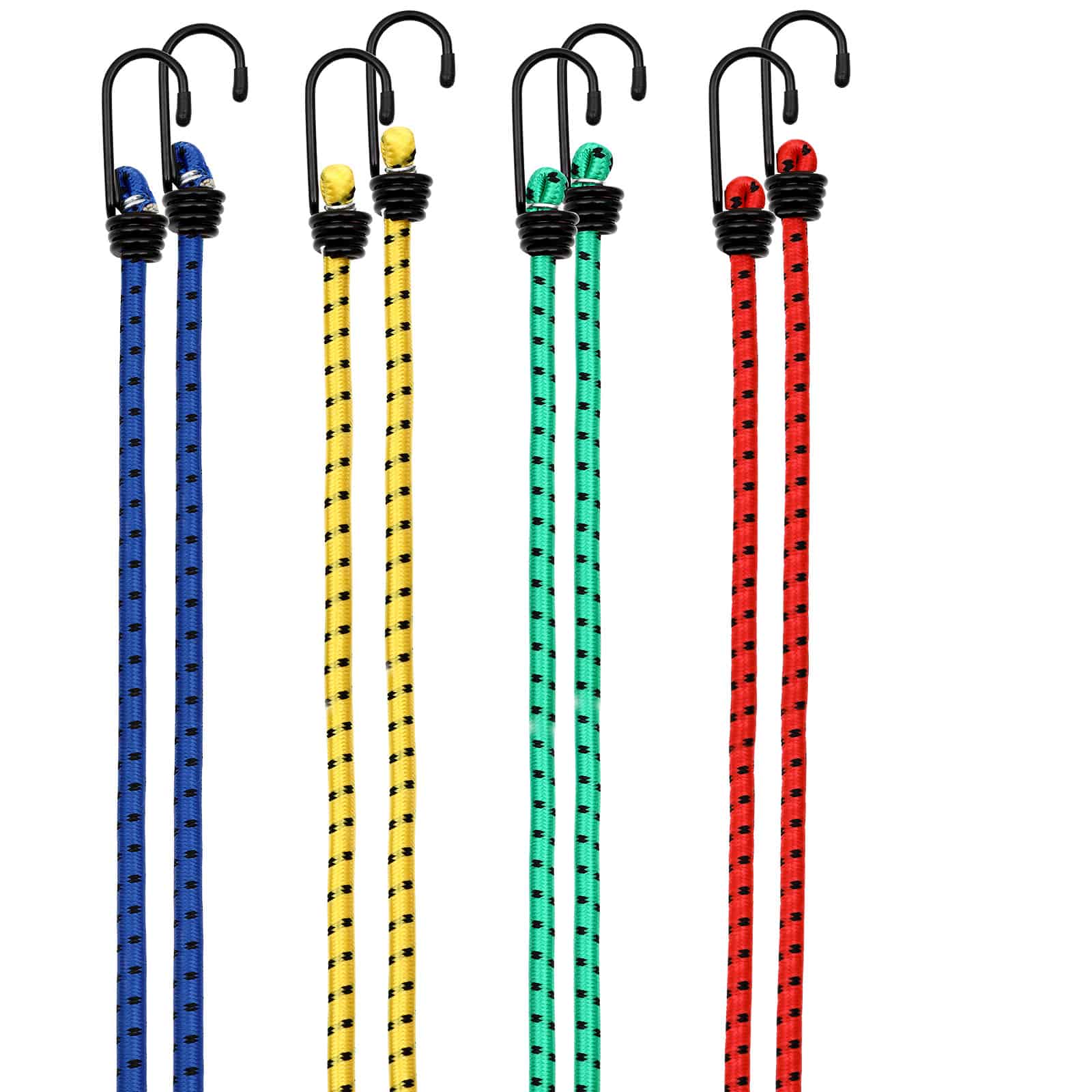 Bagagespin\u0020Met\u0020Haken\u00208\u0020stuks\u0020Elastiek\u002FRubber\u0020100cm