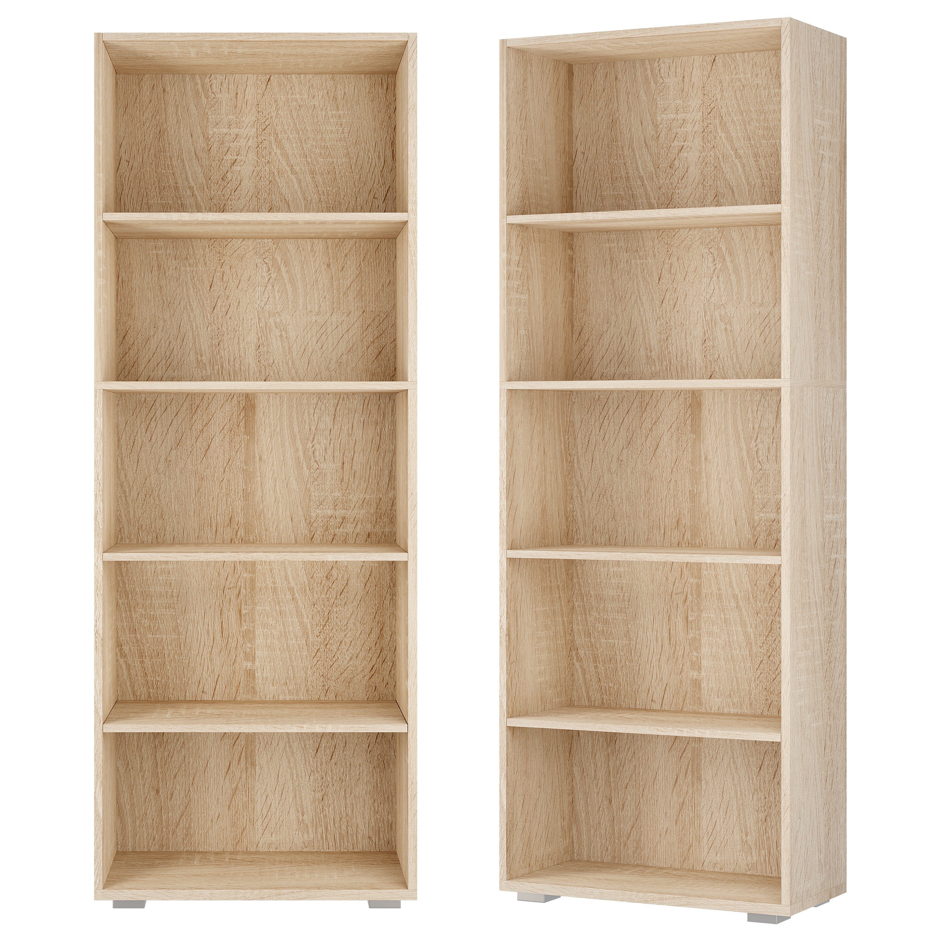Boekenkast\u0020Vela\u0020Eikenhout\u00205\u0020Planken Boekenkast\u0020Vela\u0020Eikenhout\u00205\u0020Planken