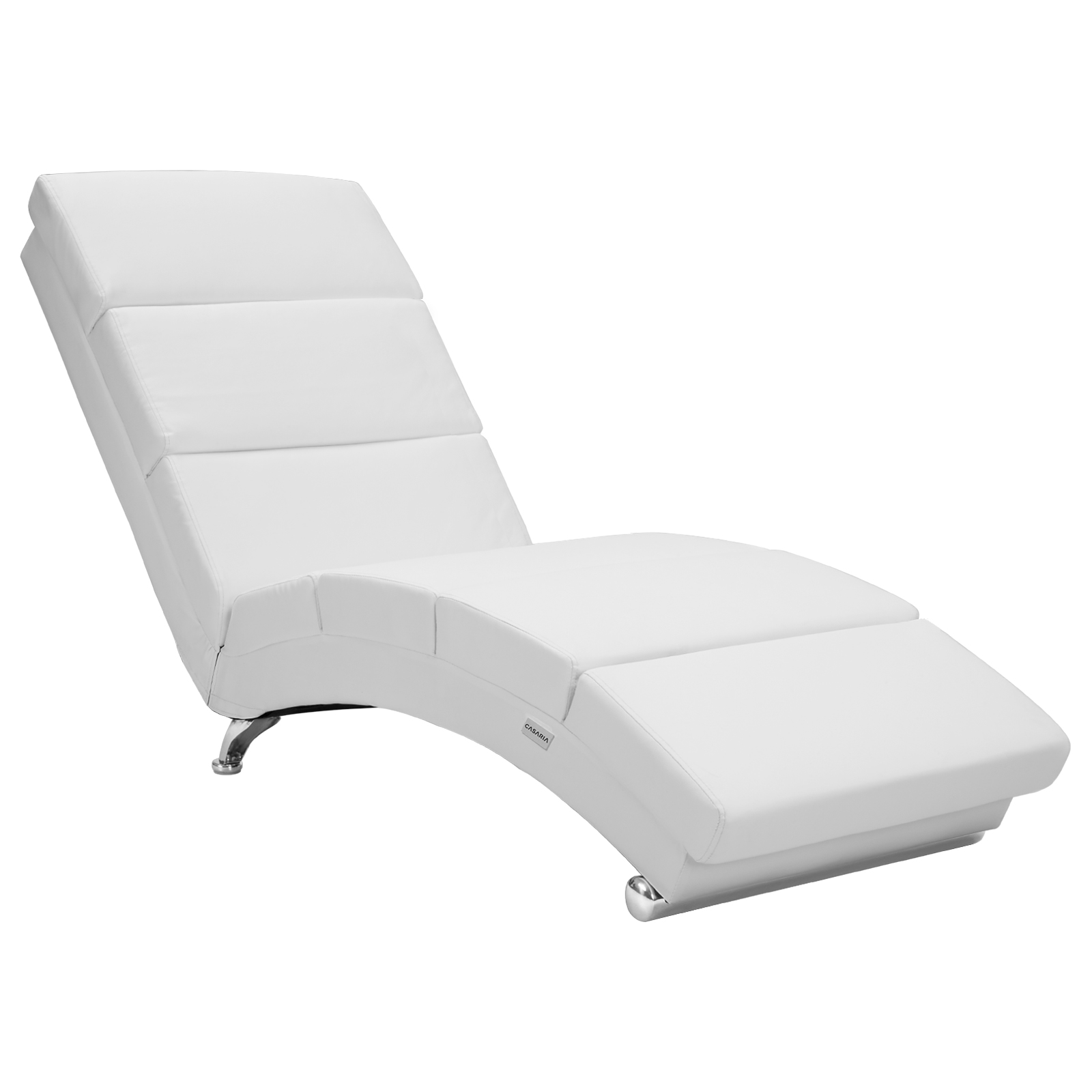 Lounger\u0020Londen\u0020Wit\u0020Kunstleer Lounger\u0020Londen\u0020Wit\u0020Kunstleer
