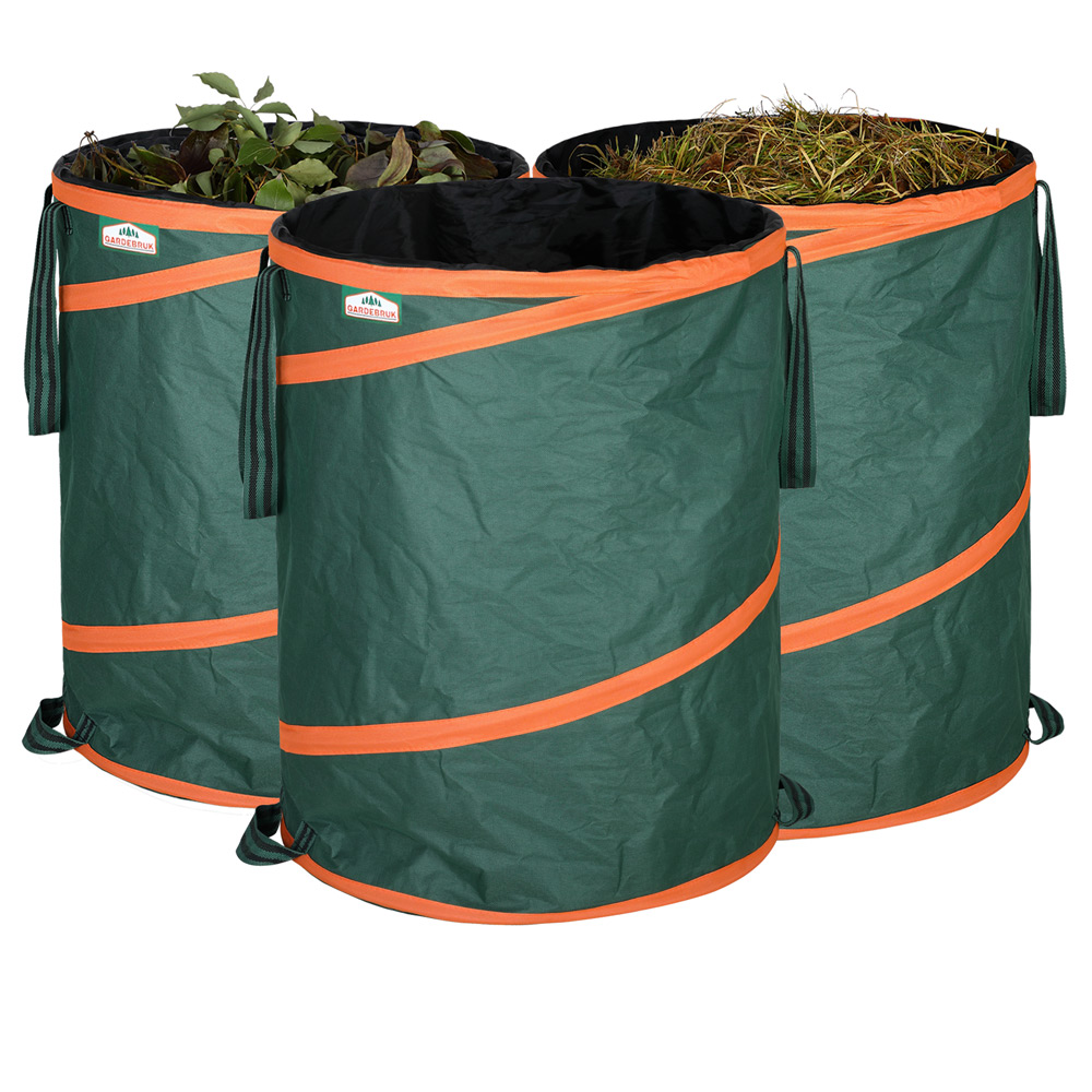 Gardebruk\u0020Popup\u0020tuintas\u0020groen\u0020inhoud\u002085\u0020liter\u0020,\u0020set\u0020van\u00203\u0020stuks