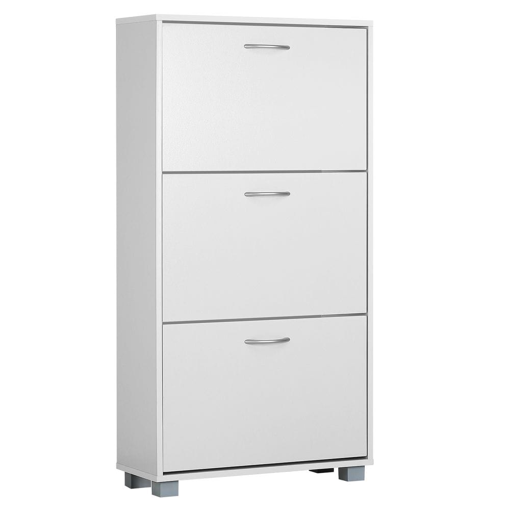 Schoenenkast\u00203\u0020Kleppen\u0020115x60x24cm\u0020Wit Schoenenkast\u00203\u0020Kleppen\u0020115x60x24cm\u0020Wit