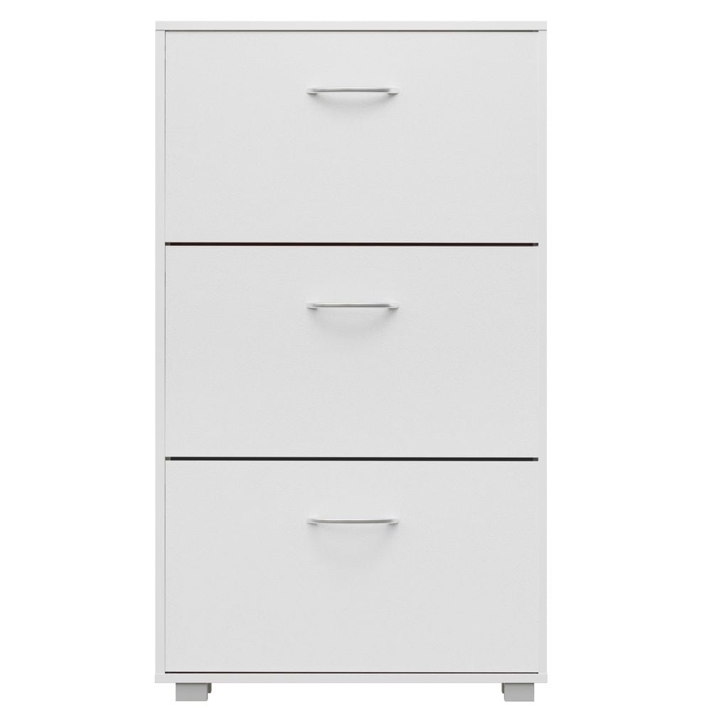 Schoenenkast\u00203\u0020Kleppen\u0020115x60x24cm\u0020Wit Schoenenkast\u00203\u0020Kleppen\u0020115x60x24cm\u0020Wit