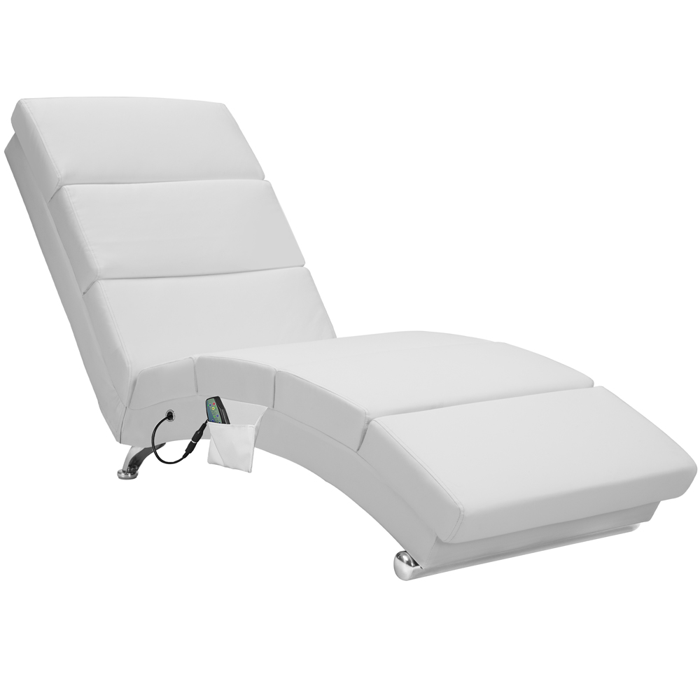 Ligstoel\u0020Londen\u0020Wit\u0020met\u0020Massage\u002D\u0020\u0026\u0020Verwarmingsfunctie