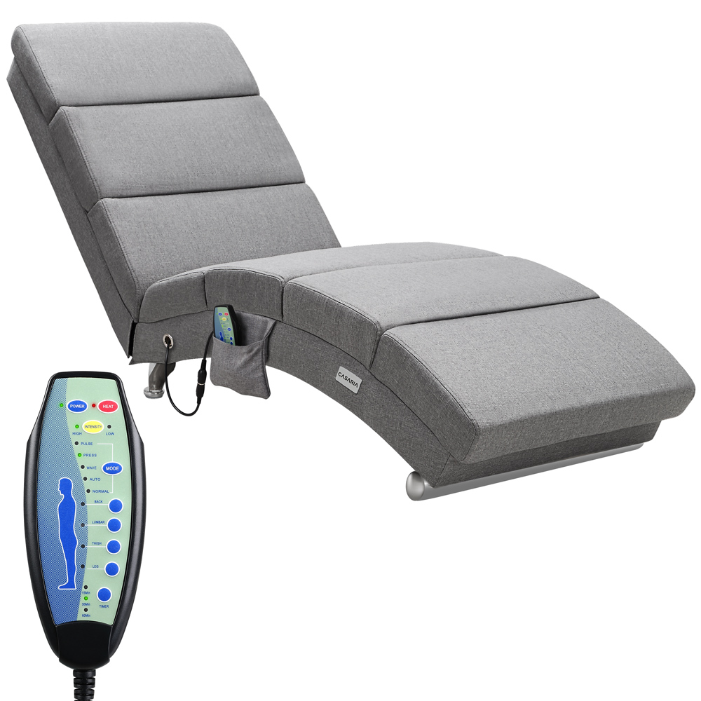 Ligstoel\u0020Londen\u0020Grijs\u0020met\u0020Massage\u002D\u0020\u0026\u0020Verwarmingsfunctie