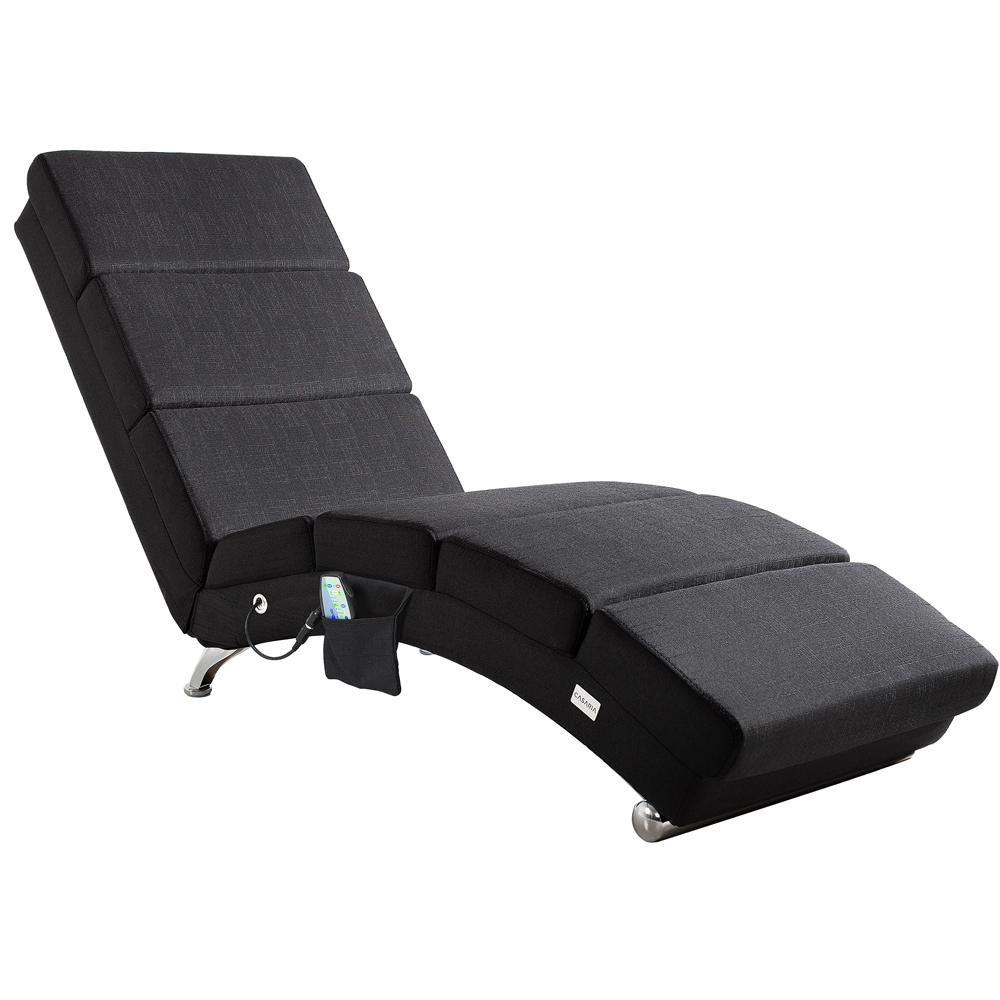 Ligstoel\u0020Londen\u0020Antraciet\u0020met\u0020Massage\u002D\u0020\u0026\u0020Verwarmingsfunctie