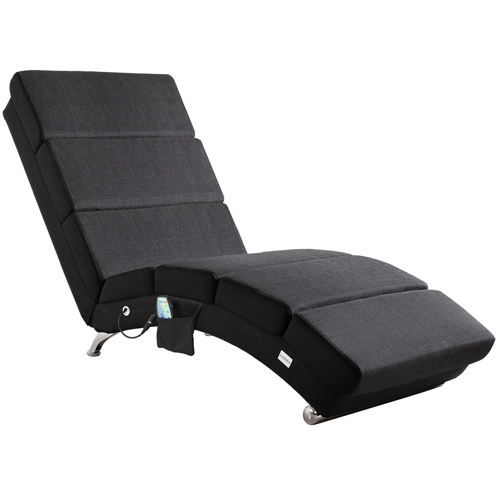 Ligstoel\u0020Londen\u0020Antraciet\u0020met\u0020Massage\u002D\u0020\u0026\u0020Verwarmingsfunctie