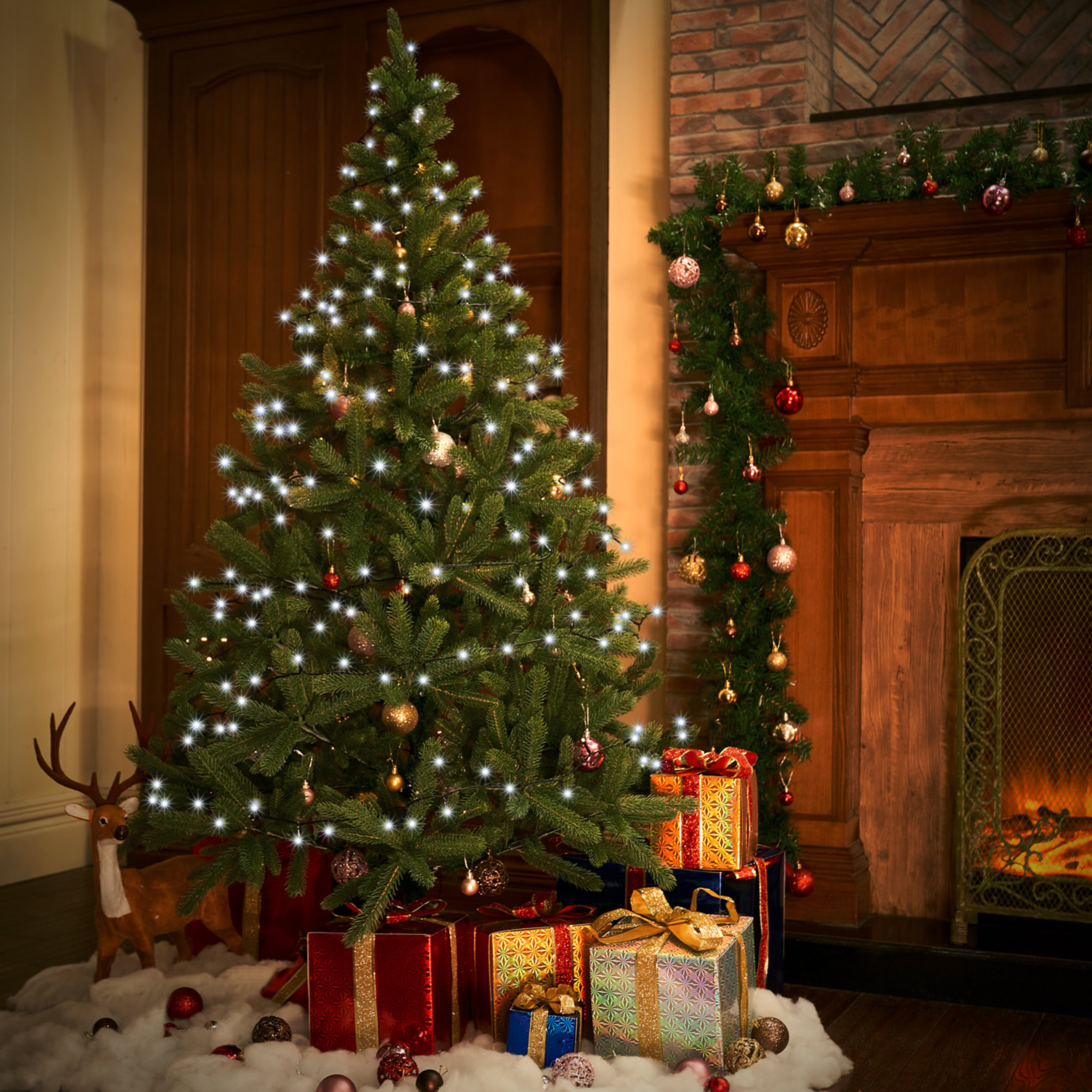 Kerstverlichting\u0020Lichtsnoer\u0020Kerst\u0020Koudwit\u00207m\u0020Timer