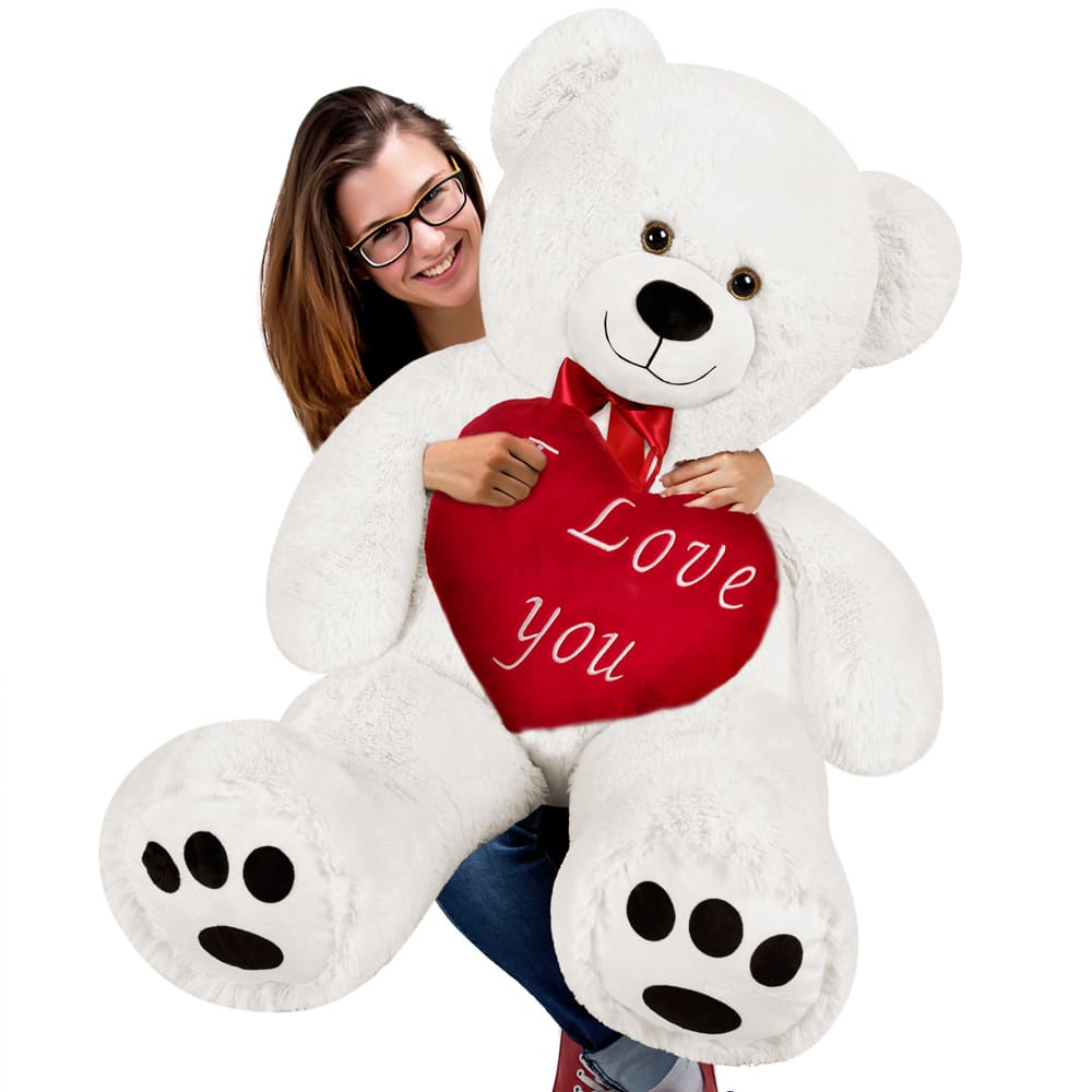 Zachte\u0020Teddybeer\u0020150cm\u0020XXL\u0020Wit\u0020incl.\u0020Hartkussen Zachte\u0020Teddybeer\u0020150cm\u0020XXL\u0020Wit\u0020incl.\u0020Hartkussen