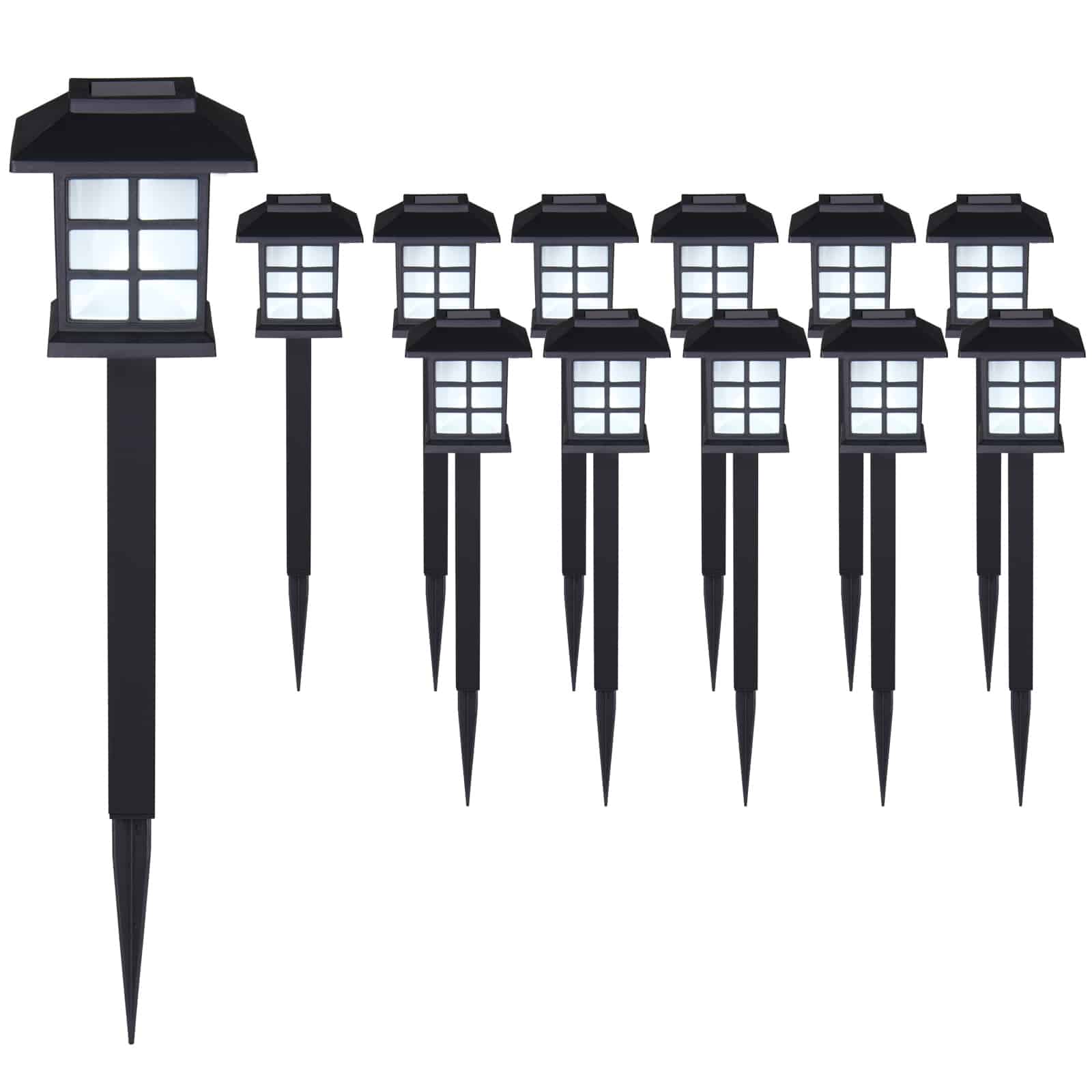 LED\u0020Solarlampen\u0020Set\u0020van\u002012\u0020Zwart LED\u0020Solarlampen\u0020Set\u0020van\u002012\u0020Zwart