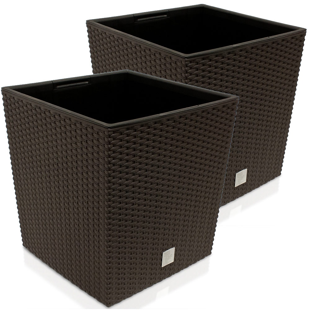 Bloempot\u0020Rato\u0020Low\u0020Umbra\u00202\u0020stuks\u002064L\u002039x39x40,5cm\u0020donkerbruin Bloempot\u0020Rato\u0020Low\u0020Umbra\u00202\u0020stuks\u002064L\u002039x39x40,5cm\u0020donkerbruin