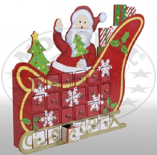 Adventskalender\u0020Arreslede\u0020met\u002024\u0020laadjes