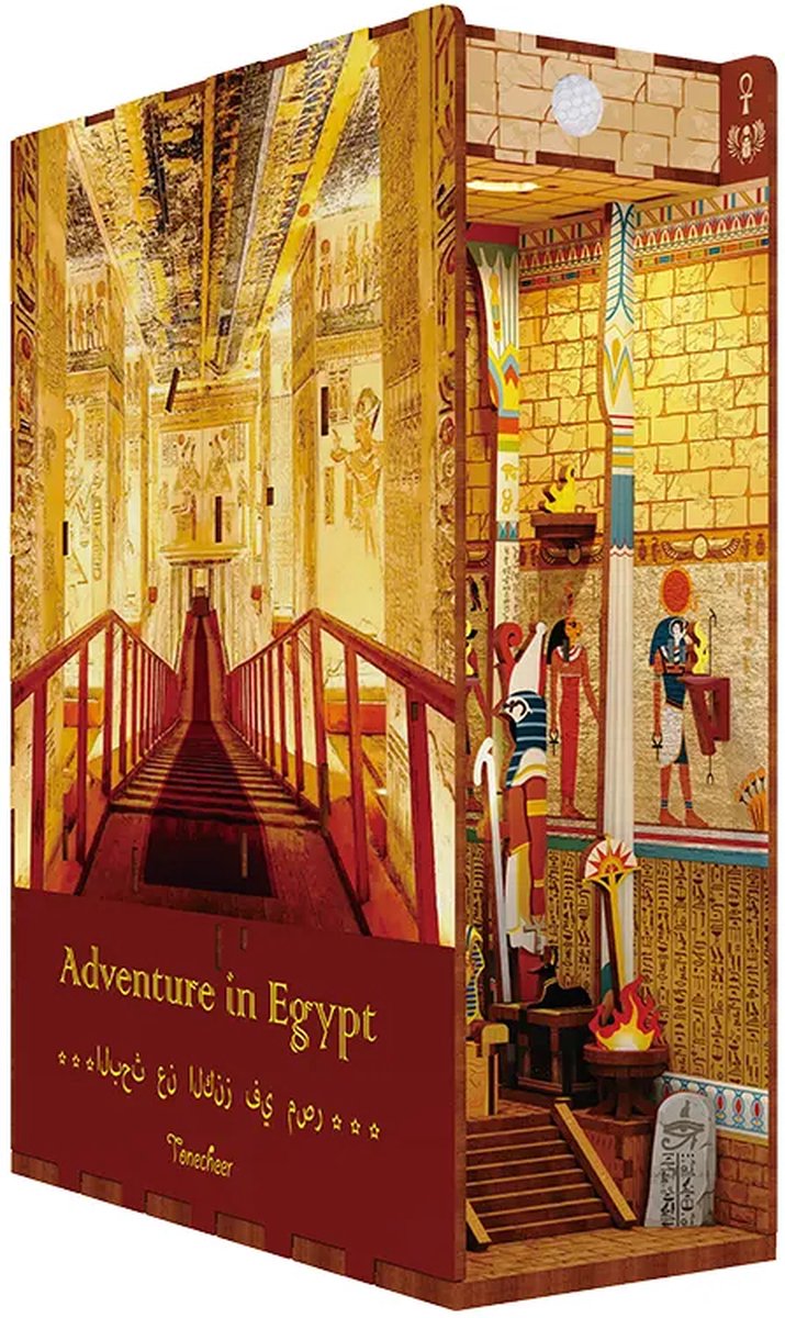 Tone\u002DCheer\u0020Book\u0020Nook\u0020Adventure\u0020in\u0020Egypt\u0020DIY\u0020Modelbouw\u0020Knutselen