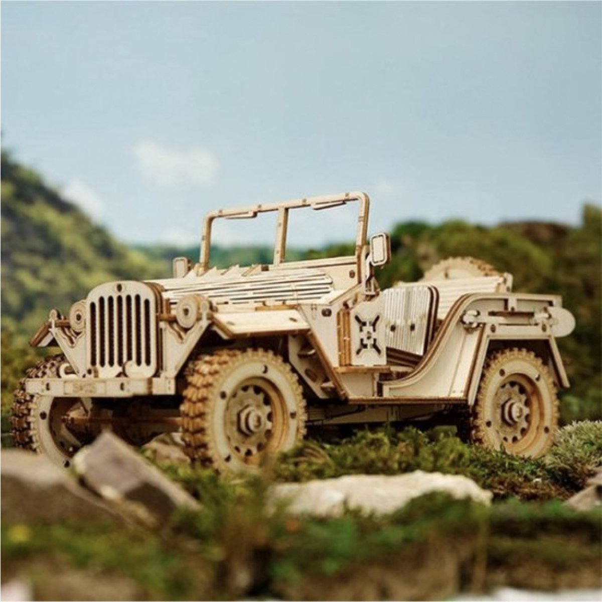 Robotime\u0020Army\u0020Jeep\u0020Hout\u0020Modelbouw\u0020Voor\u0020kinderen\u0020\u0026\u0020volwassenen