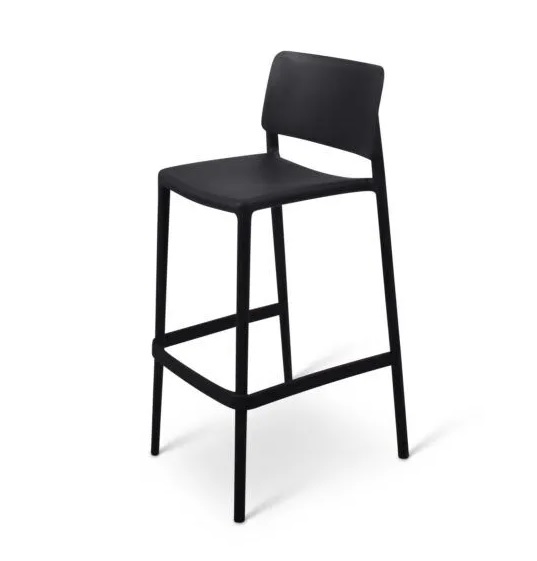 Stapelbare\u0020barkruk\u0020Nevada\u0020voor\u0020gebruik\u0020binnen\u0020of\u0020buiten\u0020kleur\u0020Zwart