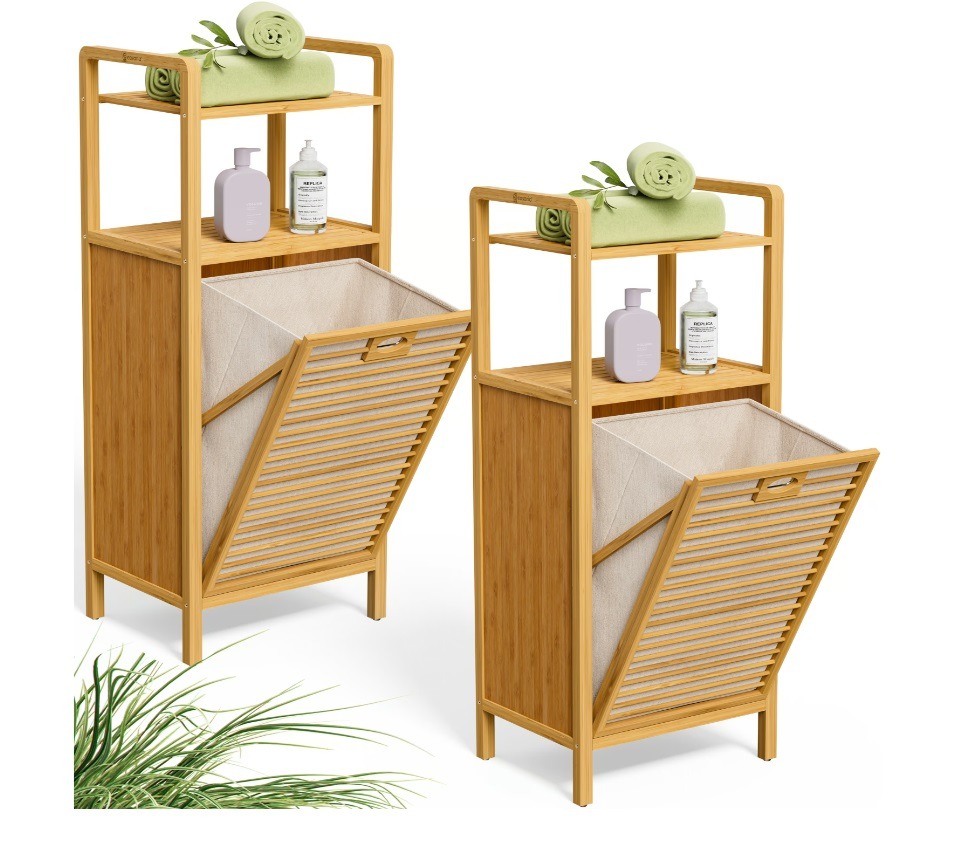 Rek\u0020met\u0020Wasmand\u0020Bamboe\u002043\u0020liter\u0020,\u0020Set\u0020van\u00202