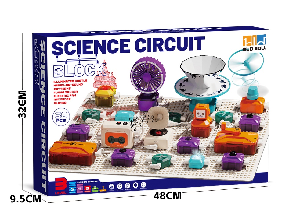BLD\u0020Wetenschap\u0020\u0026\u0020Spel\u0020Elektro\u0020Experimenteerset\u002068\u0020delig\u0020voor\u0020450\u002B\u0020experimenten