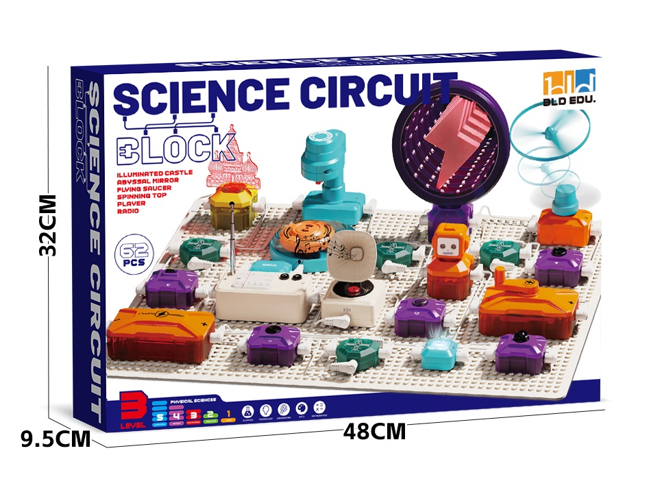 BLD\u0020Wetenschap\u0020\u0026\u0020Spel\u0020Elektro\u0020Experimenteerset\u002062\u0020delig\u0020voor\u0020450\u002B\u0020experimenten