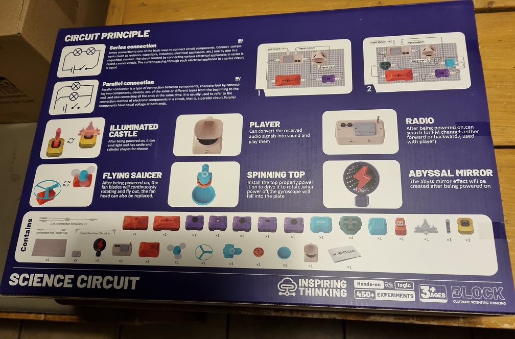 BLD\u0020Wetenschap\u0020\u0026\u0020Spel\u0020Elektro\u0020Experimenteerset\u002062\u0020delig\u0020voor\u0020450\u002B\u0020experimenten