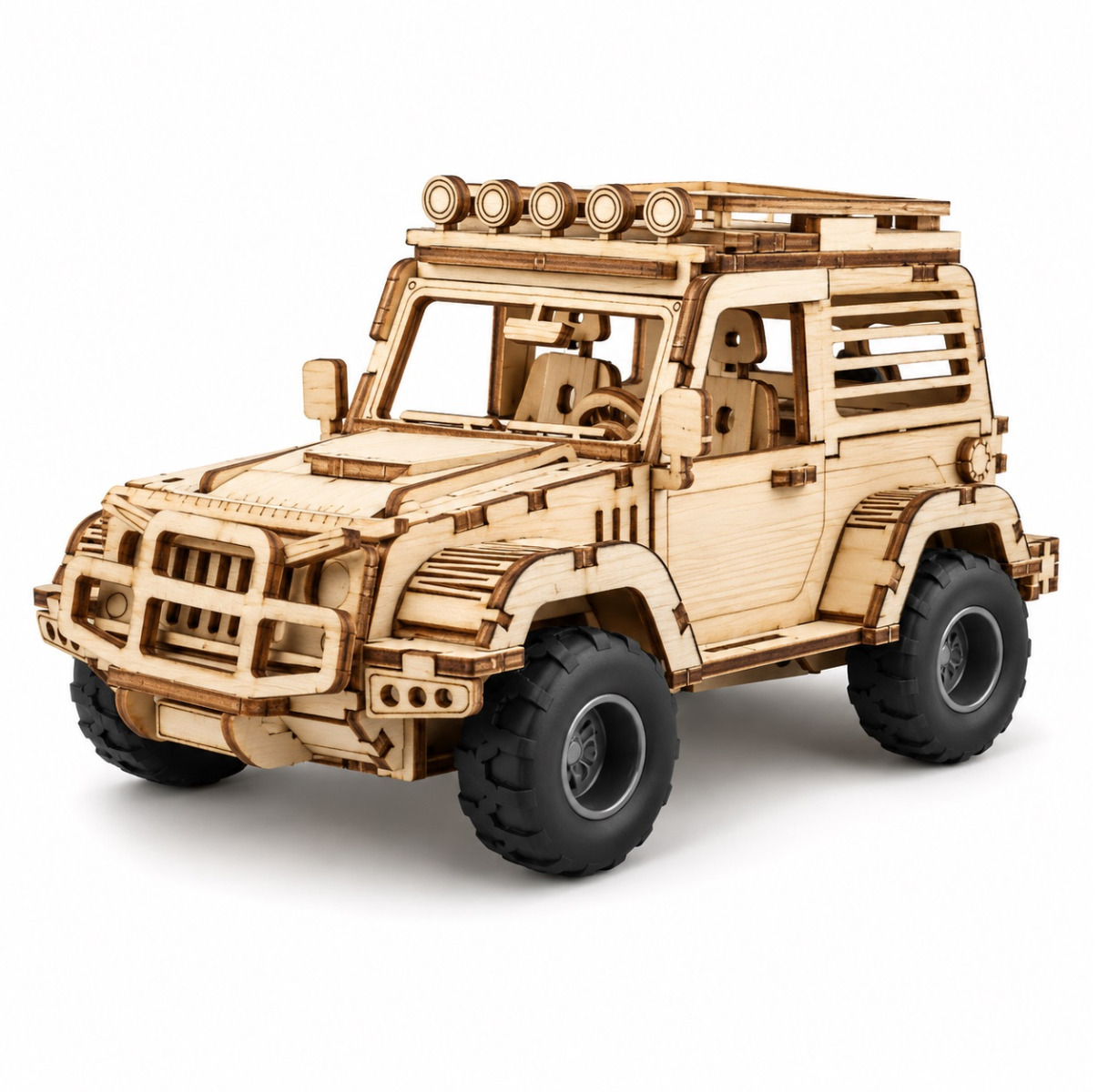 C.M.\u0020SUV\u0020Jeep\u0020125\u002Ddelig\u0020met\u0020pull\u002Dback\u0020mechanisme\u0020Houten\u0020DIY\u0020Modelbouw C.M.\u0020SUV\u0020Jeep\u0020125\u002Ddelig\u0020met\u0020pull\u002Dback\u0020mechanisme\u0020Houten\u0020DIY\u0020Modelbouw