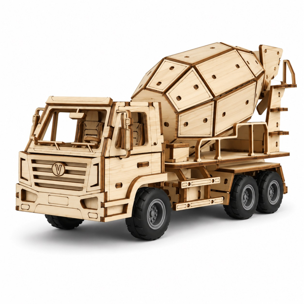 C.M.\u0020Betonmixer\u0020Vrachtwagen\u0020165\u002Ddelig\u0020Houten\u0020DIY\u0020Modelbouw C.M.\u0020Betonmixer\u0020Vrachtwagen\u0020165\u002Ddelig\u0020Houten\u0020DIY\u0020Modelbouw