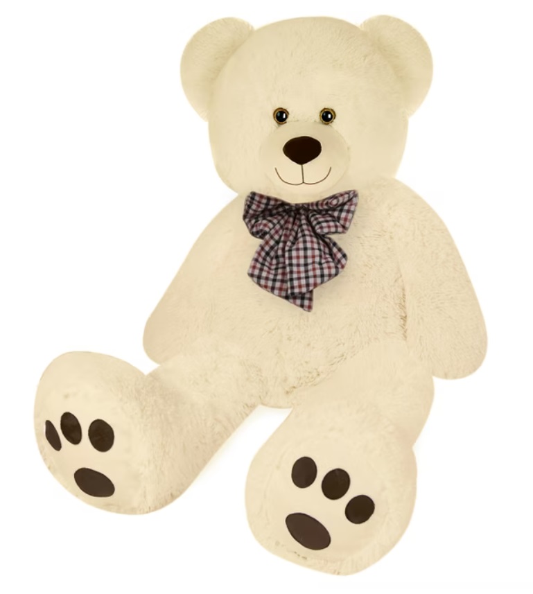 Monzana\u0020Knuffelbeer\u0020Pluche\u0020100cm\u0020kleur\u0020Creme