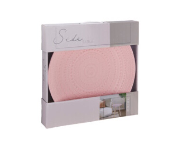 Bijzettafel\u0020Salontafel\u0020rond\u002041cm\u0020roze Bijzettafel\u0020Salontafel\u0020rond\u002041cm\u0020roze