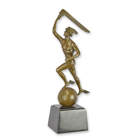 A\u0020BRONZE\u0020ART\u0020DECO\u0020SCULPTURE\u0020OF\u0020MERCURY