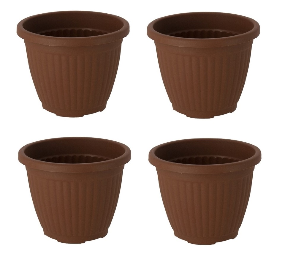 Bloempot\u0020Terra\u0020voor\u0020binnen\u0020\u0026\u0020buiten\u0020\u002D\u0020hoogwaardig\u0020kunststof\u0020\u002D\u0020\u00D8\u002012.5\u0020x\u0020H\u002010\u0020cm\u0020\u002D\u0020set\u00204\u0020stuks