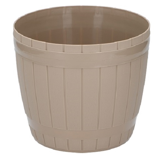 Bloempot\u0020Beige\u0020diameter\u002019\u0020cm\u0020\u0028set\u0020van\u00202\u0029