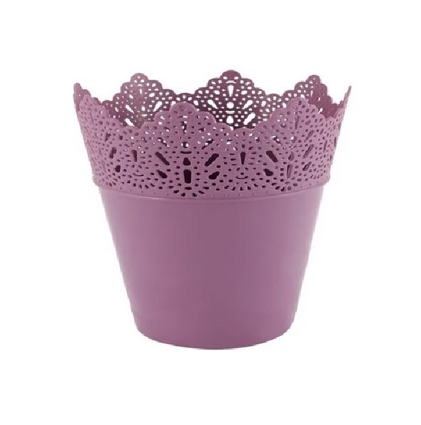 Bloempot\u0020PARIJS\u0020rond\u002014,5\u0020cm\u0020Roze\u0020set\u0020van\u00202\u0020stuks