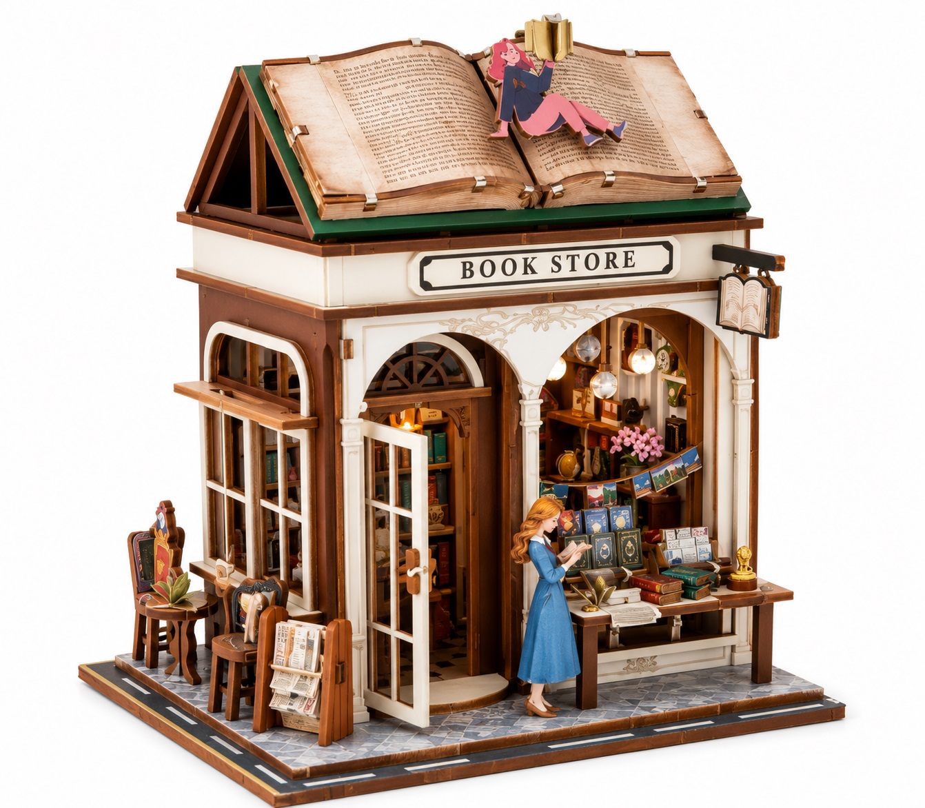 PlayfulMario\u0020Boekenwinkel\u0020\u002D\u0020Bookstore\u0020met\u0020verlichting\u0020148\u0020onderdelen\u0020Modelbouw PlayfulMario\u0020Boekenwinkel\u0020\u002D\u0020Bookstore\u0020met\u0020verlichting\u0020148\u0020onderdelen\u0020Modelbouw