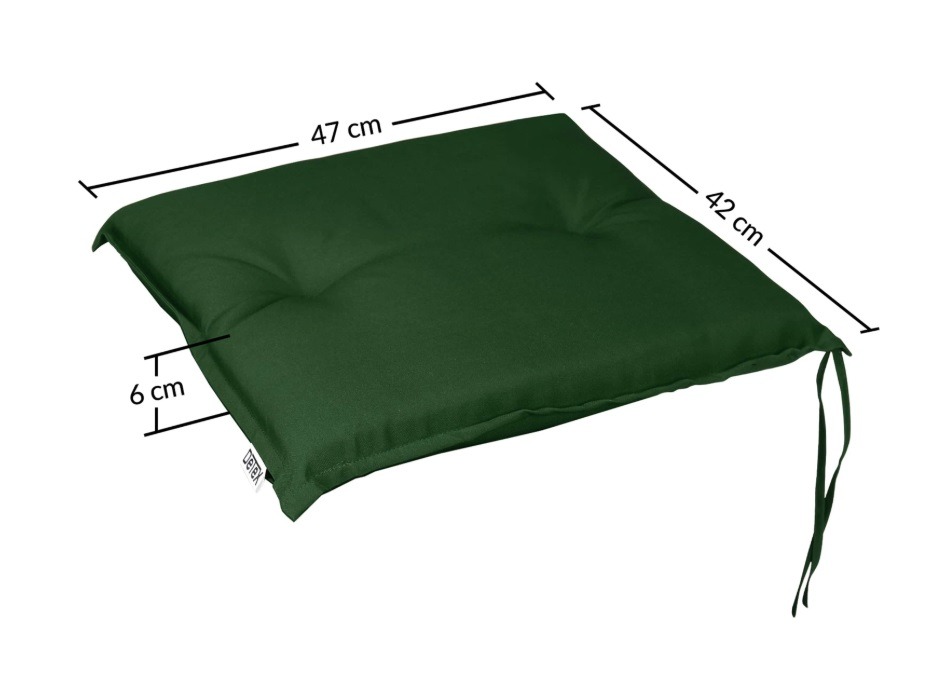 Zitkussens\u0020Boston\u00206\u0020stuks\u0020Groen\u002043x39x5cm