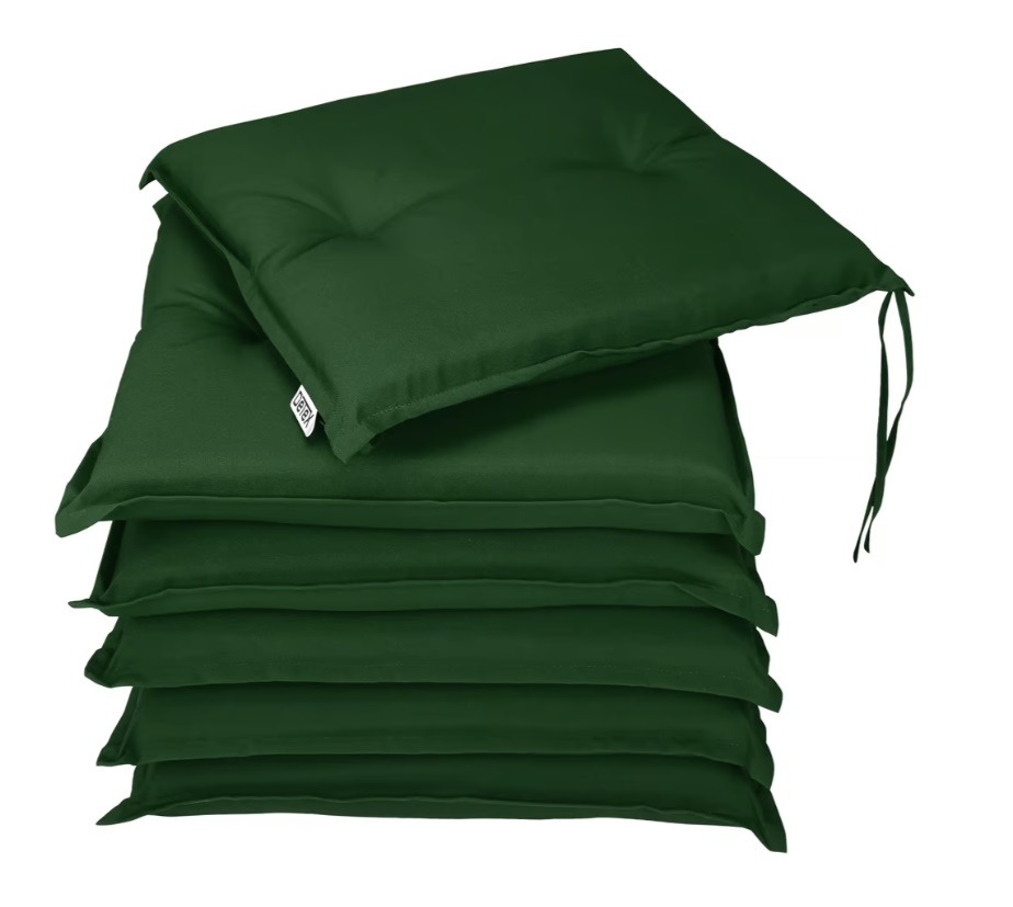 Zitkussens\u0020Boston\u00206\u0020stuks\u0020Groen\u002043x39x5cm