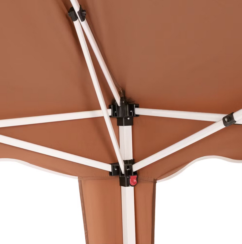 Vouwbare\u0020Partytent\u0020Capri\u00203x3m\u0020licht\u002Dbruin