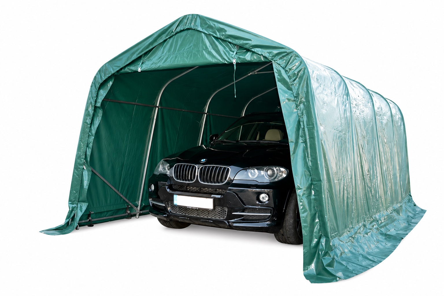 Carport\u0020PVC\u00203,3\u0020x\u00204,8\u0020x\u00202,6\u0020meter\u0020in\u0020Groen