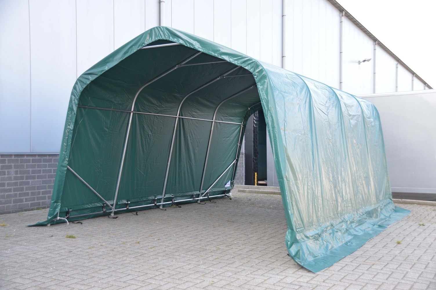 Carport\u0020PVC\u00203,3\u0020x\u00204,8\u0020x\u00202,6\u0020meter\u0020in\u0020Groen